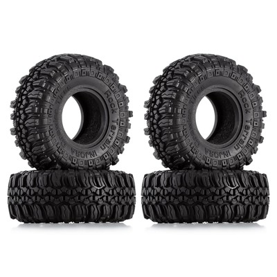 RC Reifen 1.0 Weich Gummi Crawler Auto Rad Reifen 4PCS für Axial Ketten Auto ...