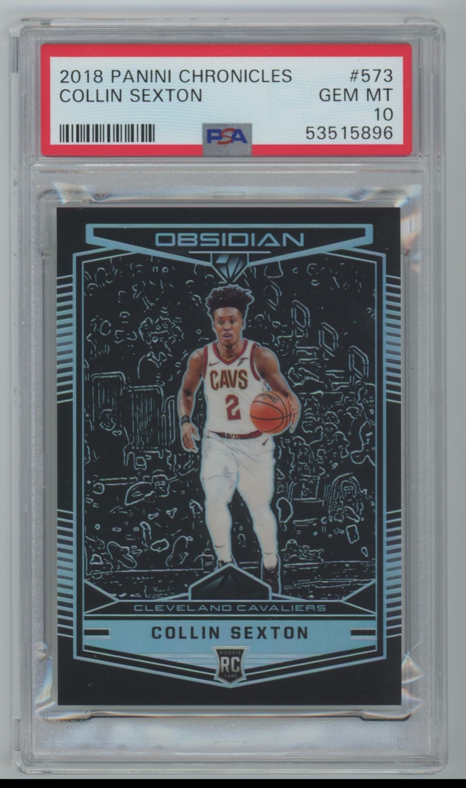 2018-19 Panini Chronicles Collin Sexton Rookie PSA 10 Cleveland Cavaliers #573