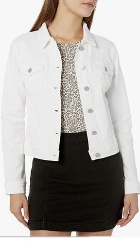 Dollhouse Juniors White Denim Jacket | eBay