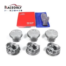 RACEORLY Pistons Rings Set STD For VW Porsche Audi S4 B9 S5 A6 A7 Q7 3.0 EA839