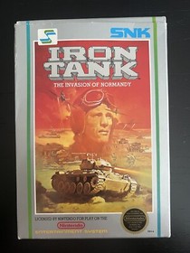Iron Tank (Nintendo NES) Complete in Box GOOD Shape