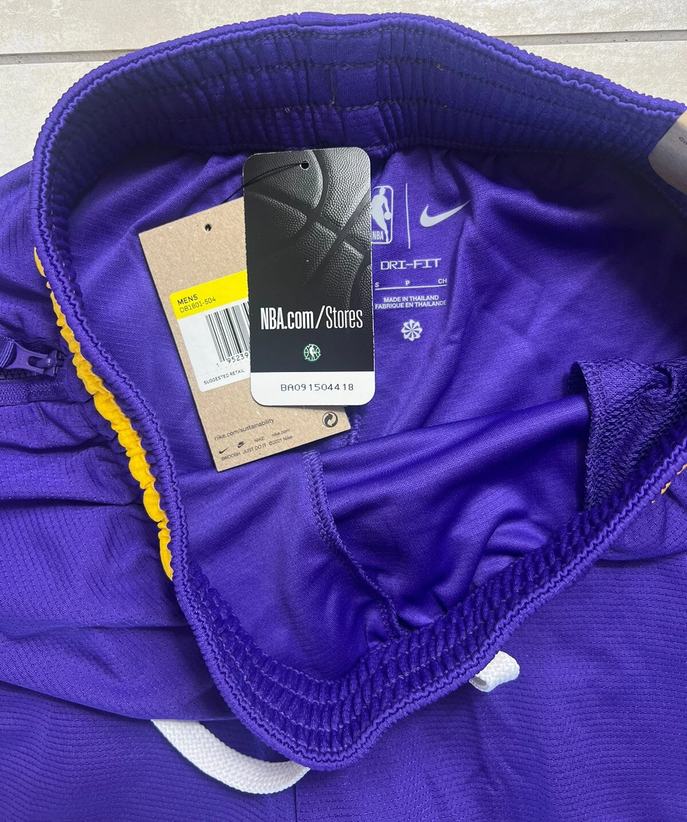 Nike Youth Los Angeles Lakers Purple Starting 5 Shorts, Boys', Small