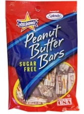 Sugar Free Peanut Butter Snack Bars 1 Pound Gluten Free Adult Healthy Treat
