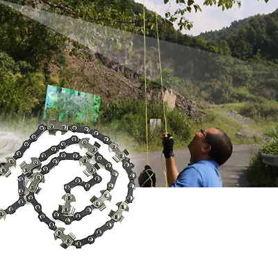 48'' High Reach Limb Handkettensäge Kit w/ Seilwurf Gewichtstasche 65 Manganstahl