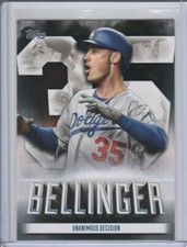 Cody Bellinger - Topps 2021 Highlights Black Parallel - Unanimous Decision /299