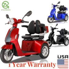 Three-Wheel  Mobility Scooter 800W 60V 20AH Battery Motor for Adult Senior