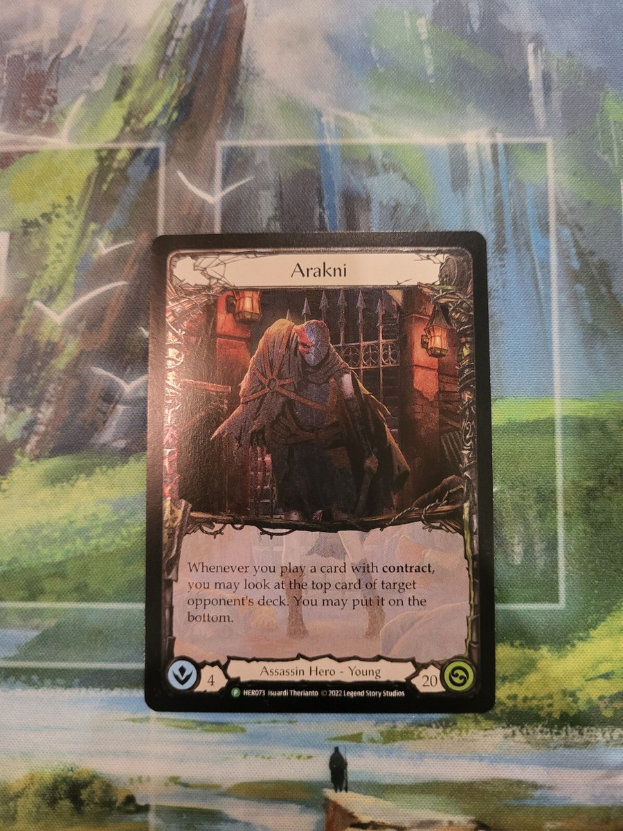 Arakni Cold Foil プロモ Cold Foil Arakni, Pro Tour 3 promo | eBay