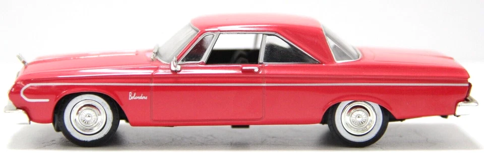 UNIVERSAL HOBBIES USATO 1:43 AUTO DIE CAST PLYMOUTH BELVEDERE ROSA EDI 9 VARIE - Immagine 2 di 4