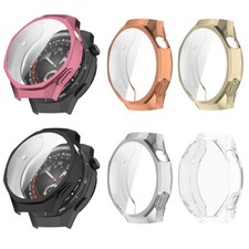 Screen Protector Cover TPU Case for Huawei Watch GT5 Pro 46mm Sports Watch