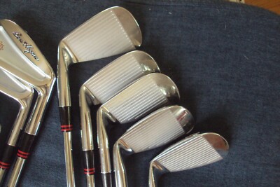Ben Hogan Apex Plus Forged irons 2-E, FW Apex 4 stiff steel std