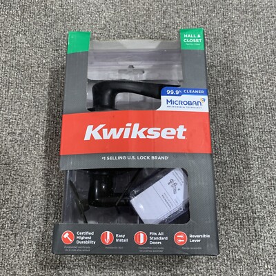 Kwikset Tustin Venetian Bronze Hall/Closet Door Lever w/Microban 97200-778