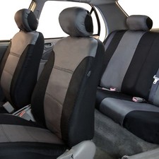 Universal Seat Covers For Cars Classic Khaki Full Set For Sedan Suv Gray Black Universal Seat Covers For Cars Classic Khaki Full Set For Sedan Suv Gray Black