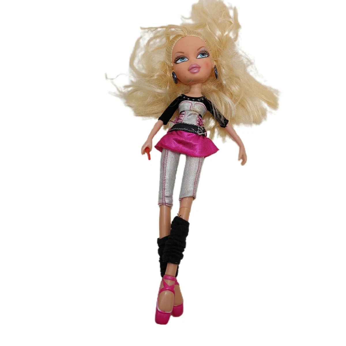 Bratz Star Singerz Cloe Outfit Ballerina Flats 2008 blonde hair stand not includ
