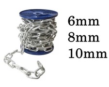 Hot Dipped Galvanised Steel Chain Heavy Duty Outdoor Durable Security Links