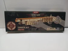 3D Wooden Puzzle Guard Shotgun Terminator M870 New Box Pump Action Rubber Band