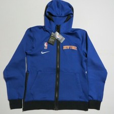 Nike NBA Therma Flex Showtime New York Knicks Full Zip Hoodie CN4046-495 Small