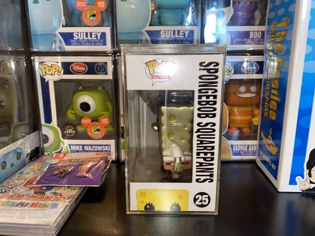 Funko Pop Television Spongebob Squarepants #25 Metallic Shellabration Figure | eBay
