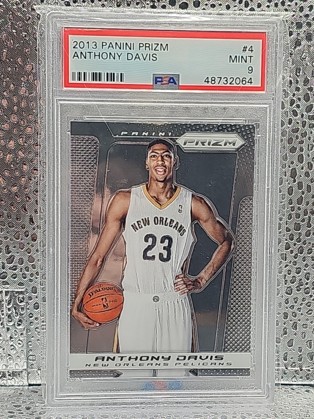 2013-14 Panini Prizm  #4 Anthony Davis PSA 9 Mint