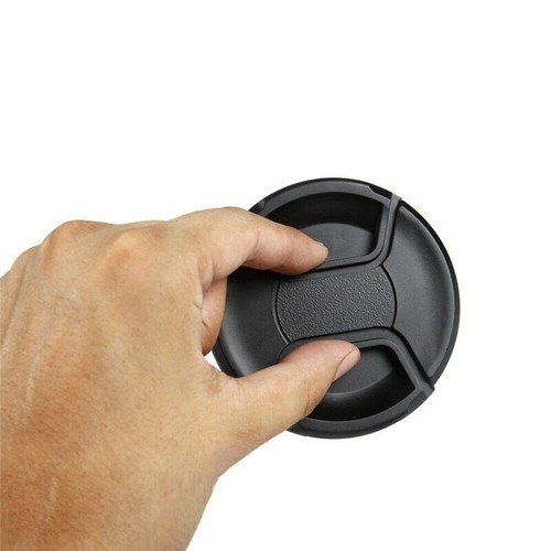 Front Lens Cap Cover Center Pinch Snap On 37mm-105mm For Nikon Sony 1PCS - Picture 12 of 28