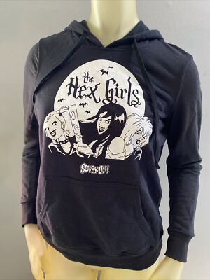 Scooby-Doo! Hex Girls Juniors Classic Cartoon Rock Band Small Hoodie