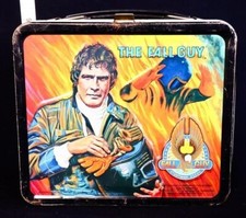 Vintage metal The Fall Guy lunchbox