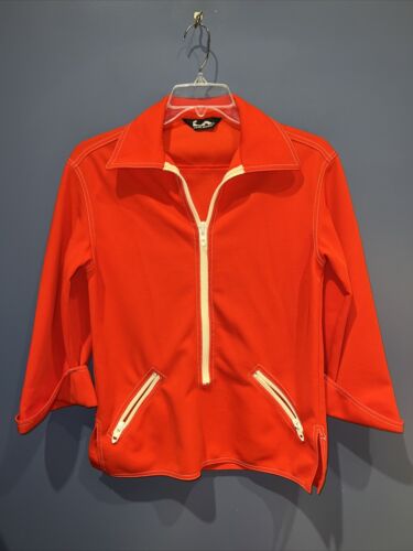 Jack Winter M 1960’s Red Huge Talon Zips Super Ra… - image 1