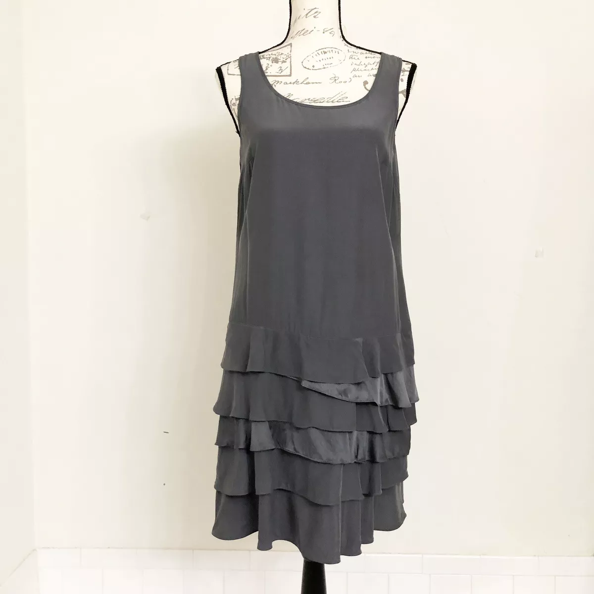 Garnet hill silk dress cheap