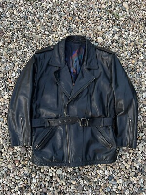 ジャケット・アウター Vnintage leather mods coat Vintage 70s Boho mod patchwork leather coat jacket - shabbybabe