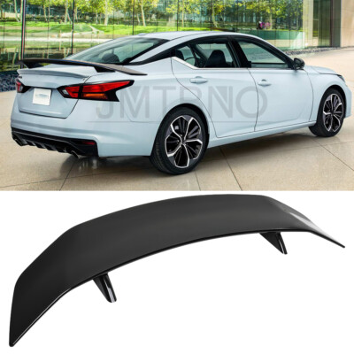 46'' Gloss Black Rear Trunk Tail Spoiler Racing Wing Lip For Nissan Altima Sedan