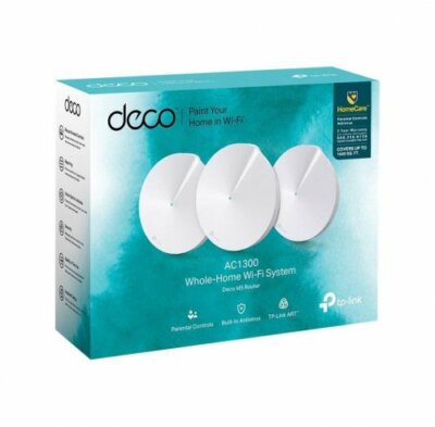 TP-Link Deco M5 Mesh WLAN AC1300 Dualband Heimnetz Komplettlösung, 3-er Pack NEU