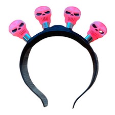 Skulls Party Head Band Crown Flashing Headband Lights Colors