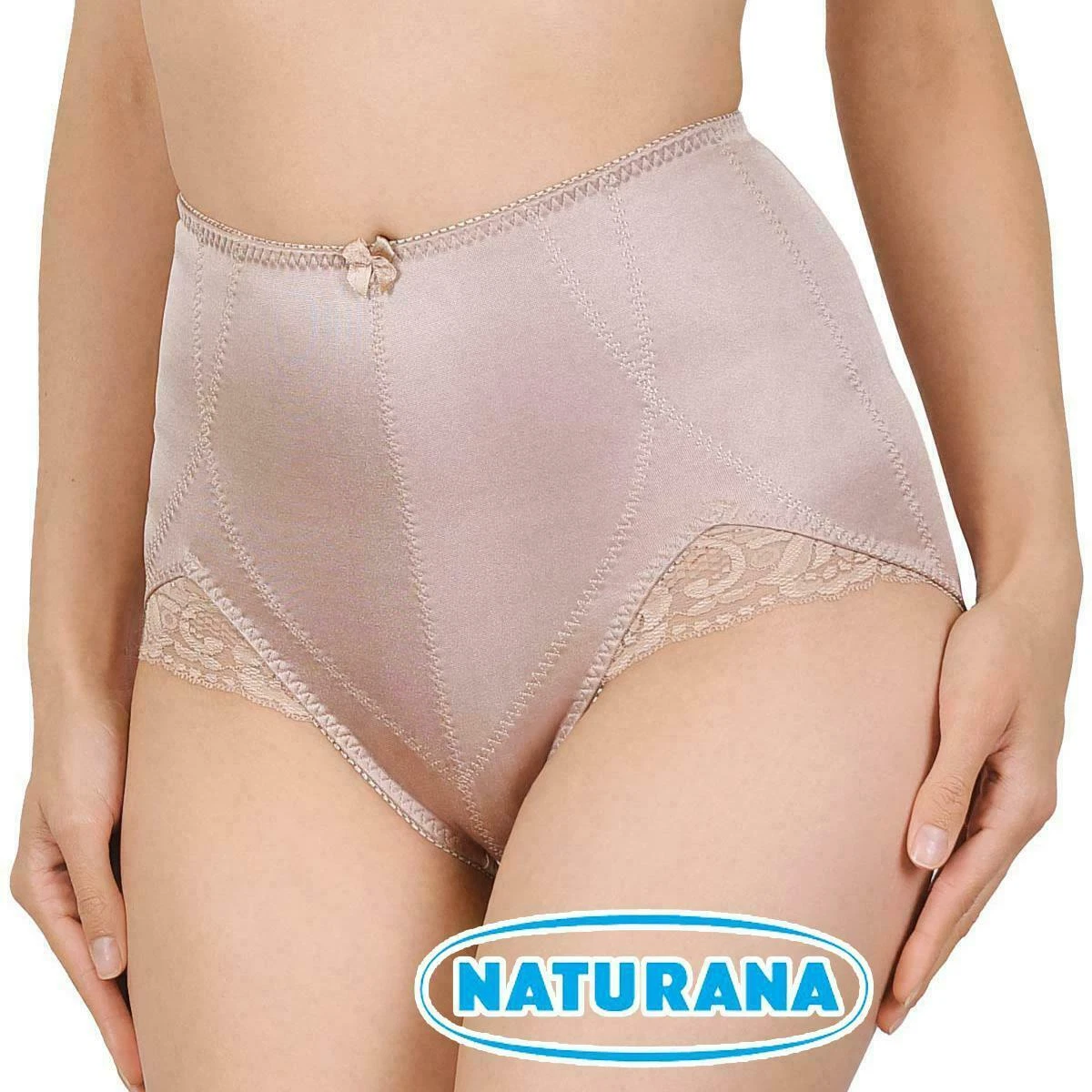 Naturana Satin High Rise Medium-Control Panty Girdle S-3XL 0163 (S-3XL)