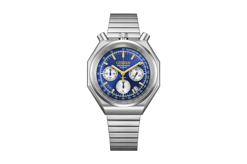 Citizen AN3700-71L Blue Tsuno Chrono Chronograph Watch Record