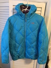 The North Face Girls Reversible Jacket Size XL 18 See Pics For Details