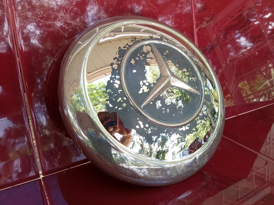 Mercedes Benz 190SL 220S Ponton Fintail Pagoda 9,5" plato para perros (1) tapacubos Foto 2 de 4