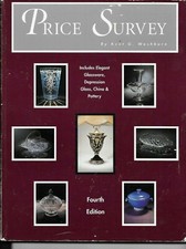 Price Survey Elegant Depression Glass Pottery 152 Page Soft Bound 1994 FREE SHIP