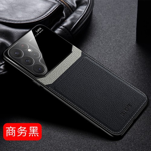 Per Samsung Galaxy S23+ custodia paraurti morbida ibrida ultra lusso in pelle poliuretano - Foto 15 di 18