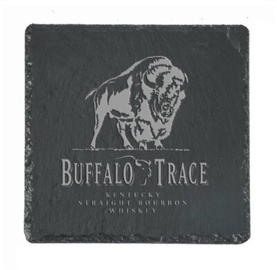 BUFFALO TRACE Whiskey Slate Coaster