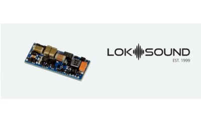 ESU 58923 LokSound 5 Nano Decoder DCC Einzellitzen, mit Lautsprecher 11x15mm