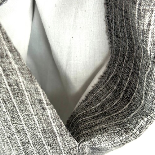 Mono Pantalones de Una Pieza Manga Corta Cuello Banda Rayas Romperjack Para Hombre S Gris - Imagen 4 de 9