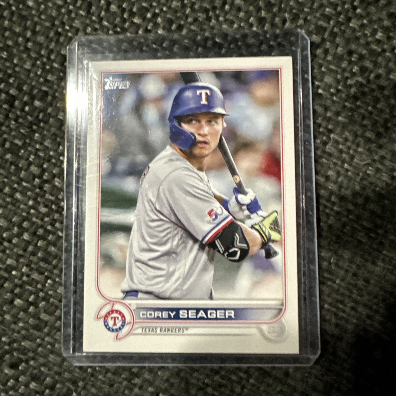 2022 Topps Update Image Variation SP Corey Seager US200 Texas Rangers