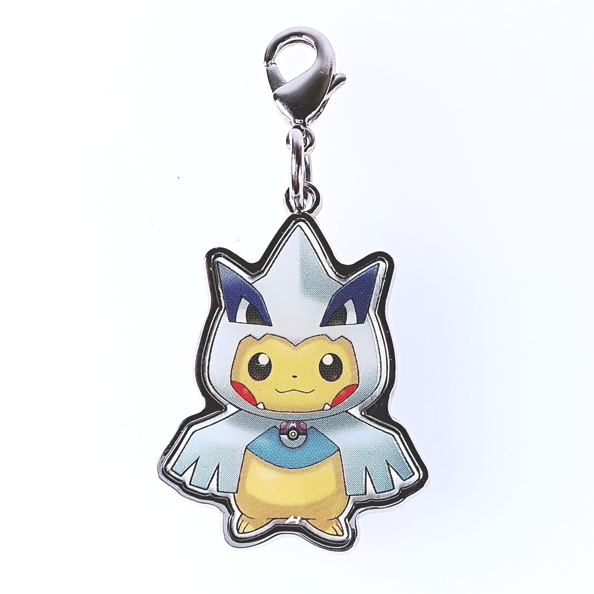 Lugia Poncho Pikachu Pokemon Center Metal Charm Nintendo From