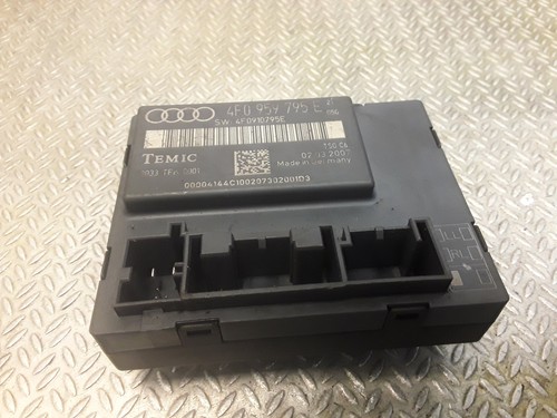 AUDI Tür Steuergerät Einheit ECU Heck Links N/S/R A6 C6 OEM 4F0959795E