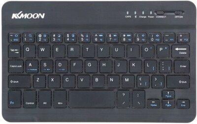 KKmoon 59 Tasten Tastatur Mini Bluetooth Ultradünne Tastatur für iOS Android P