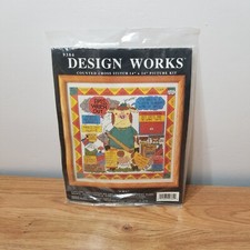 Design Works 9384 Counted Cross Stitch 14" x 14" Picture Kit P.M.S. Comical New