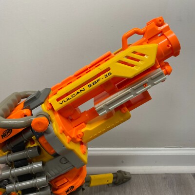 Nerf 25264 N-Strike Vulcan EBF-25 Dart Blaster TESTED & WORKING