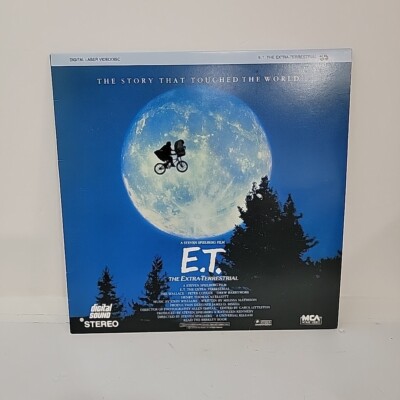 E.T. The Extra-Terrestrial (Laserdisc, 1996) UNEDITED Tested Excellent Condition