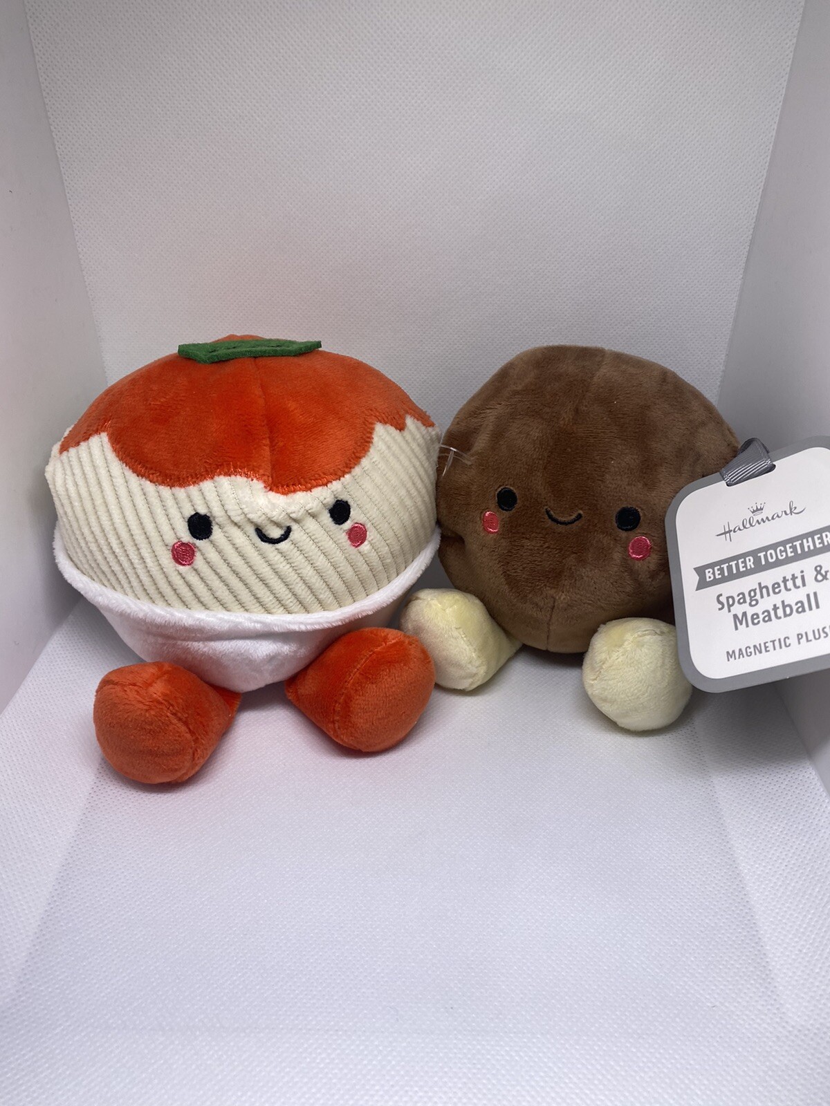 Hallmark Better Together Spaghetti and Meatball Plush New with