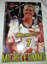 MICHELE TIMMS Night #7 August 14 2001 Phoenix Mercury POSTER WNBA Basketball