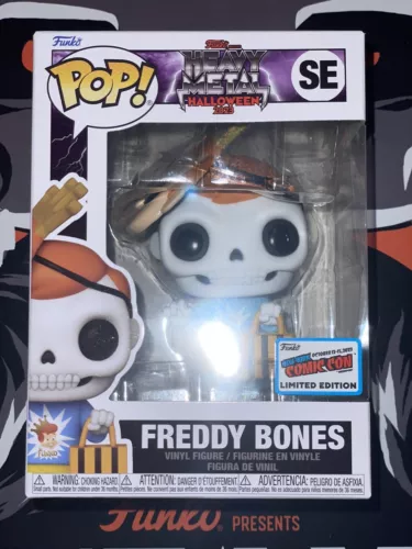 NYCC 2023 Exclusive Freddy Bones Funko Pop Official Con Sticker